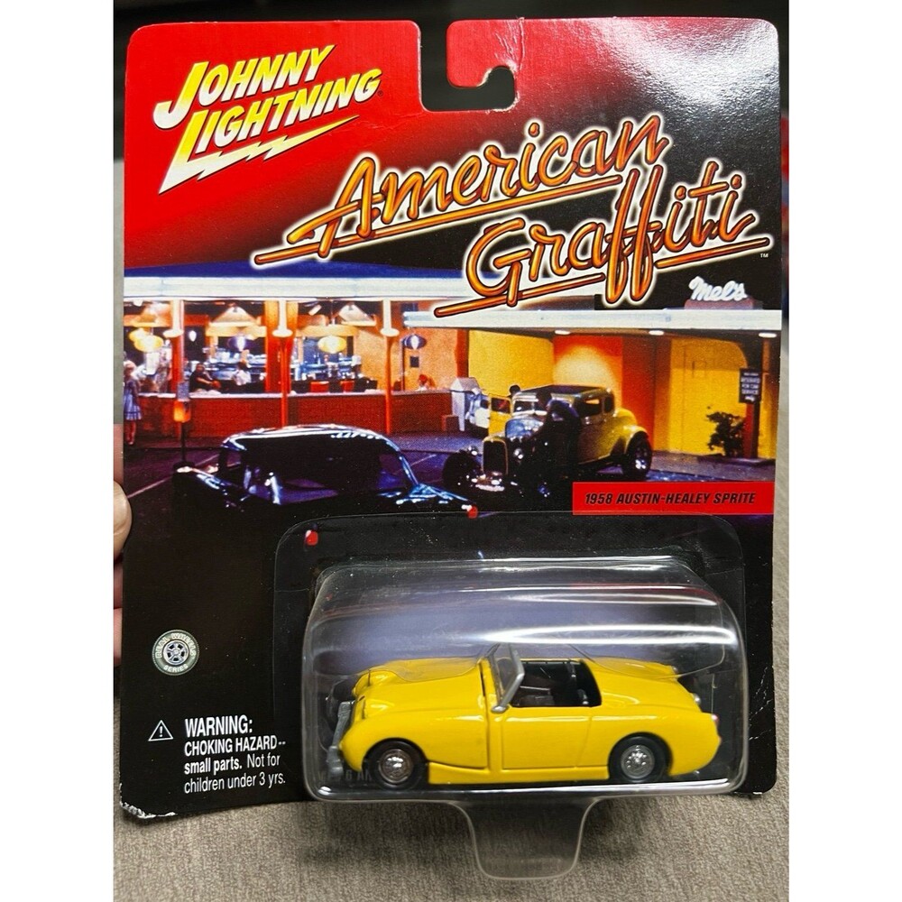 Johnny Lightning American Graffiti 1958 Austin Healey Sprite Diecast Sealed